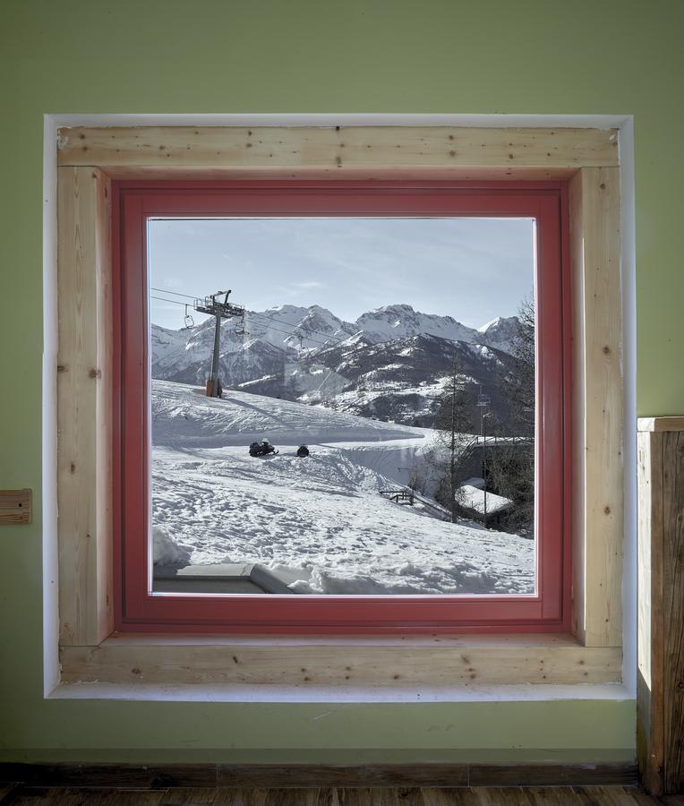 Restaurant Hotel Chalet Del Sole Oulx 외부 사진