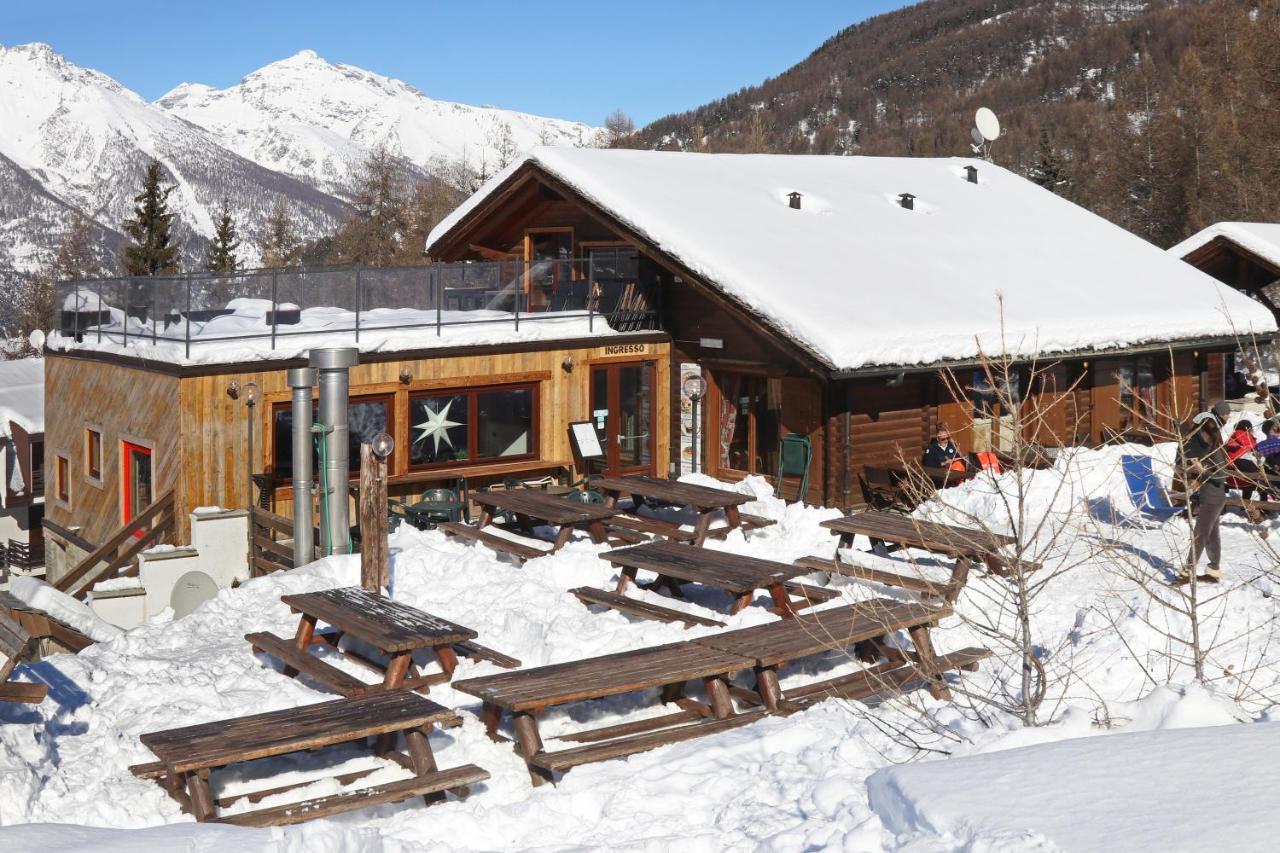 Restaurant Hotel Chalet Del Sole Oulx 외부 사진